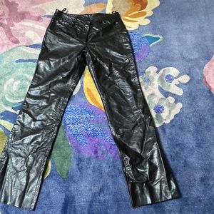 Mint condition genuine leather pants